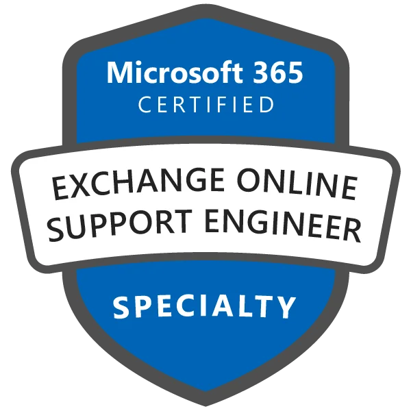 Exchange Online Support Engineer Specialty